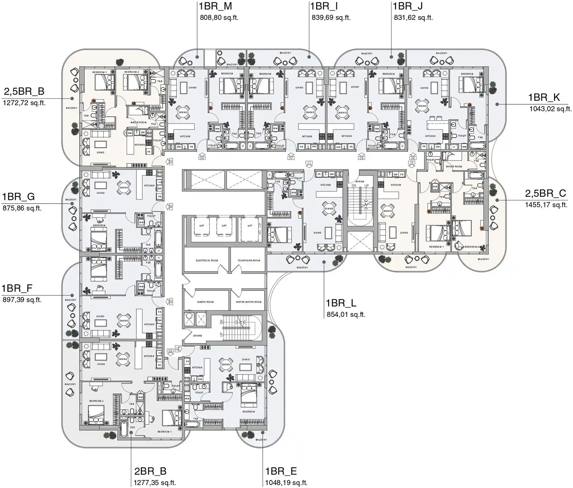 1BED