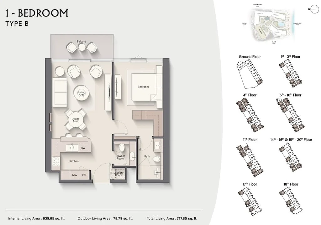 1bed