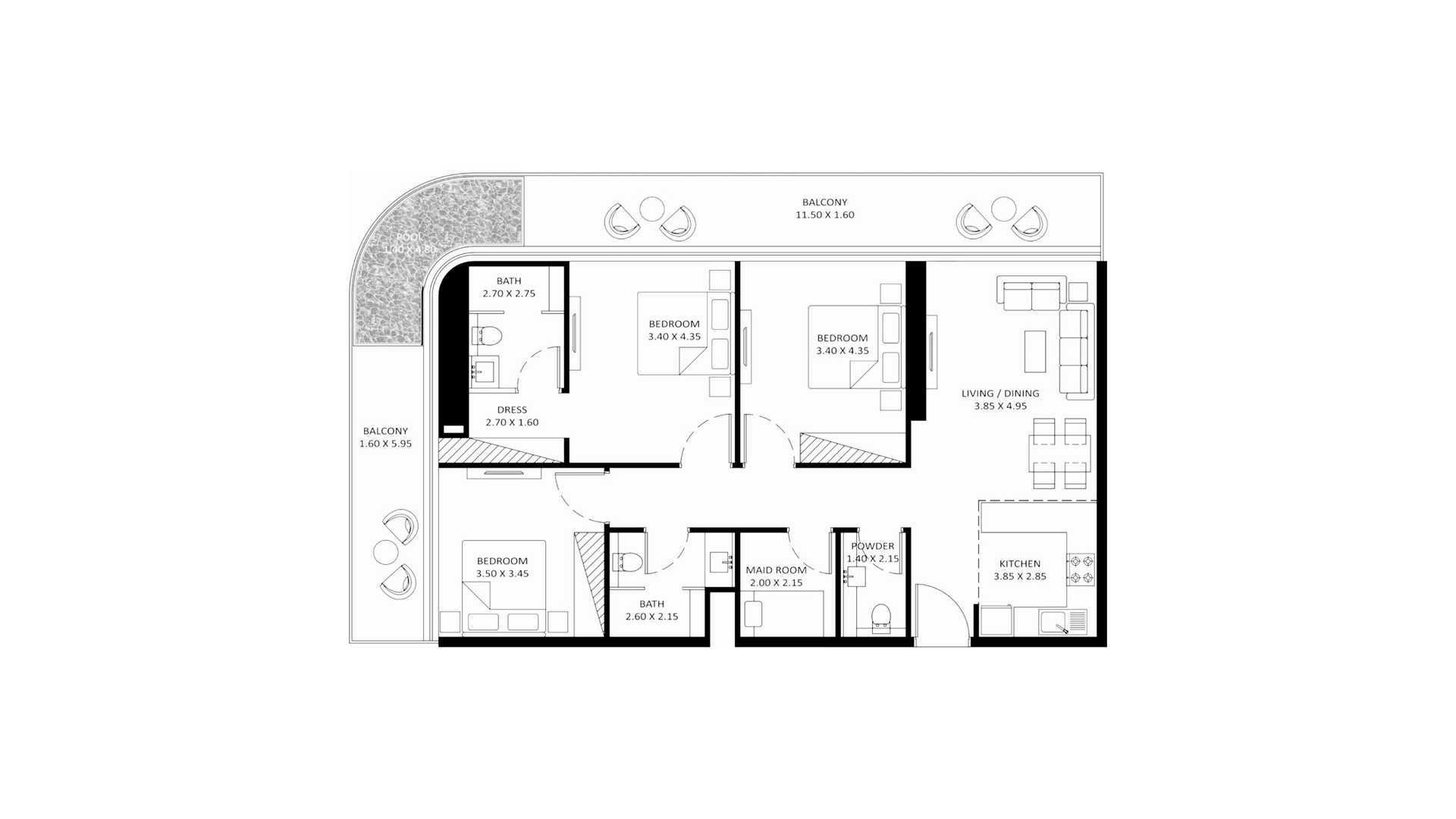 3Bedroom